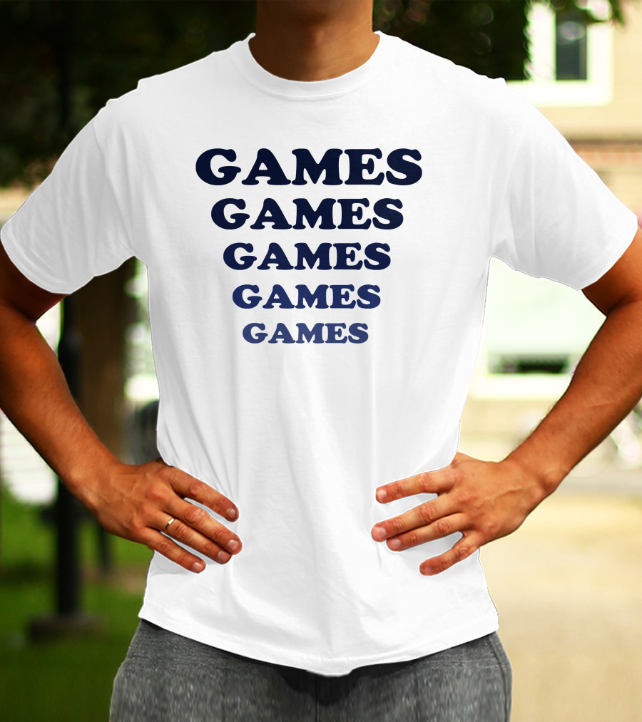 Games Games Games Games Games Infinity T-Shirt
