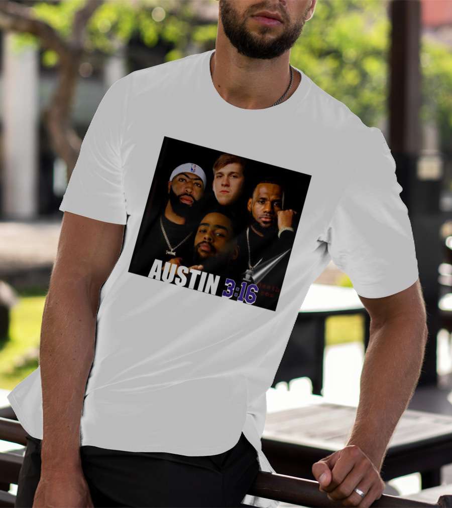 Lakers Basketball Austin 3 16 Players T-Shirt