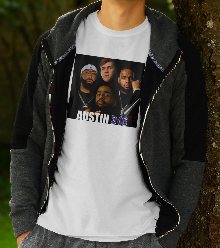 Lakers Basketball Austin 3 16 Players T-Shirt