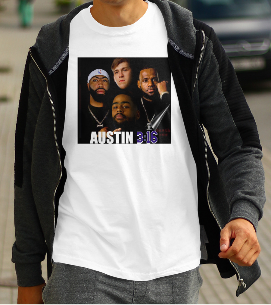 Lakers Basketball Austin 3 16 Players T-Shirt