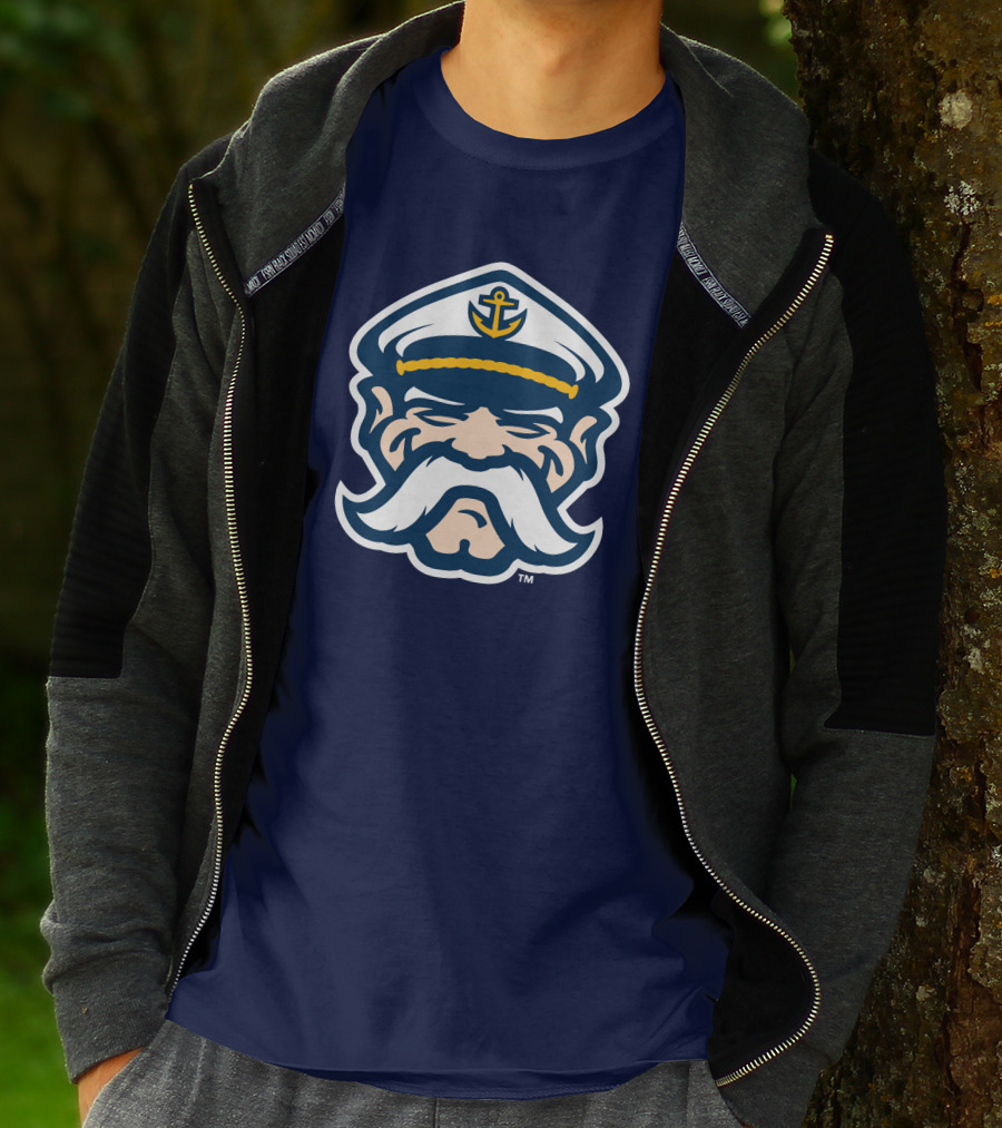 Lake County Captains Nautical Logo Cap T-Shirt