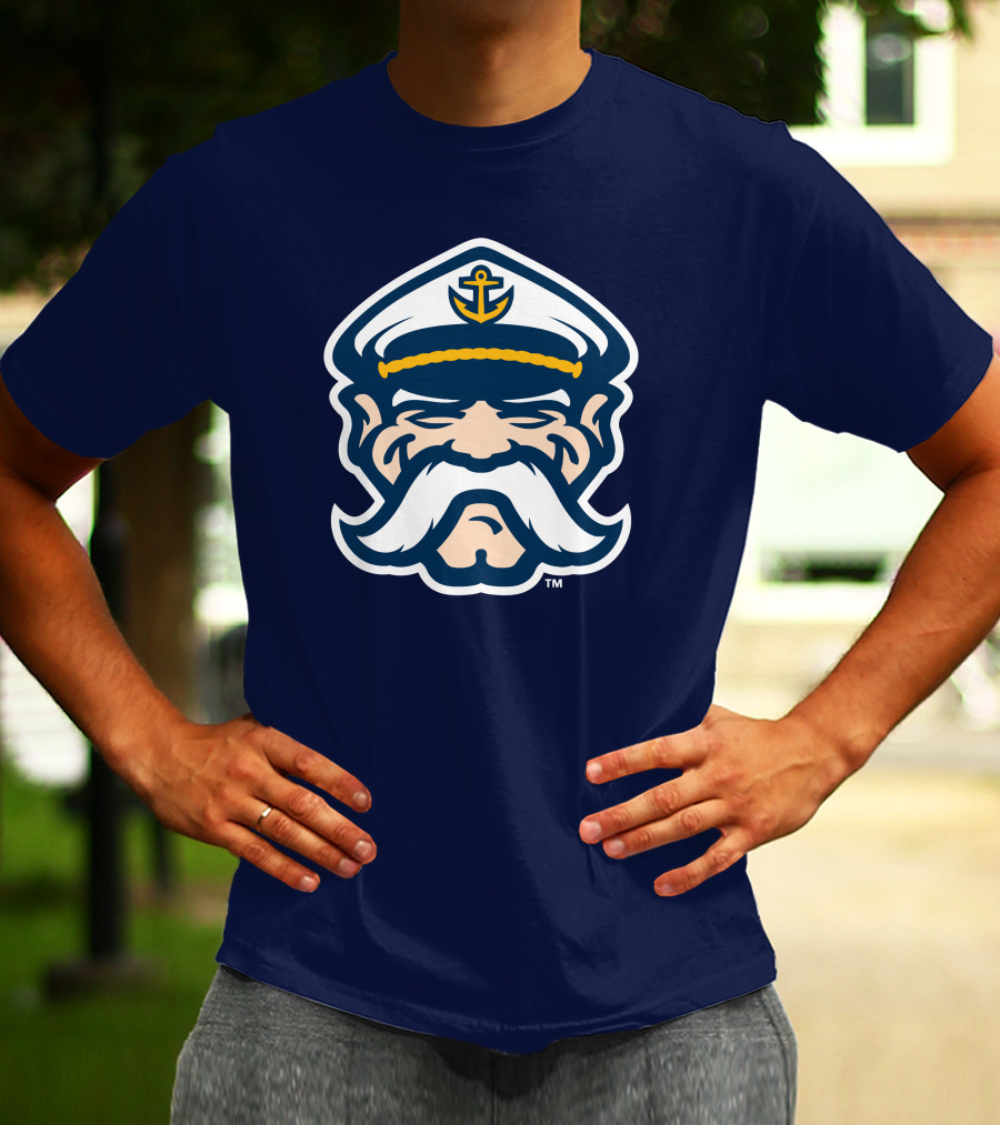 Lake County Captains Nautical Logo Cap T-Shirt