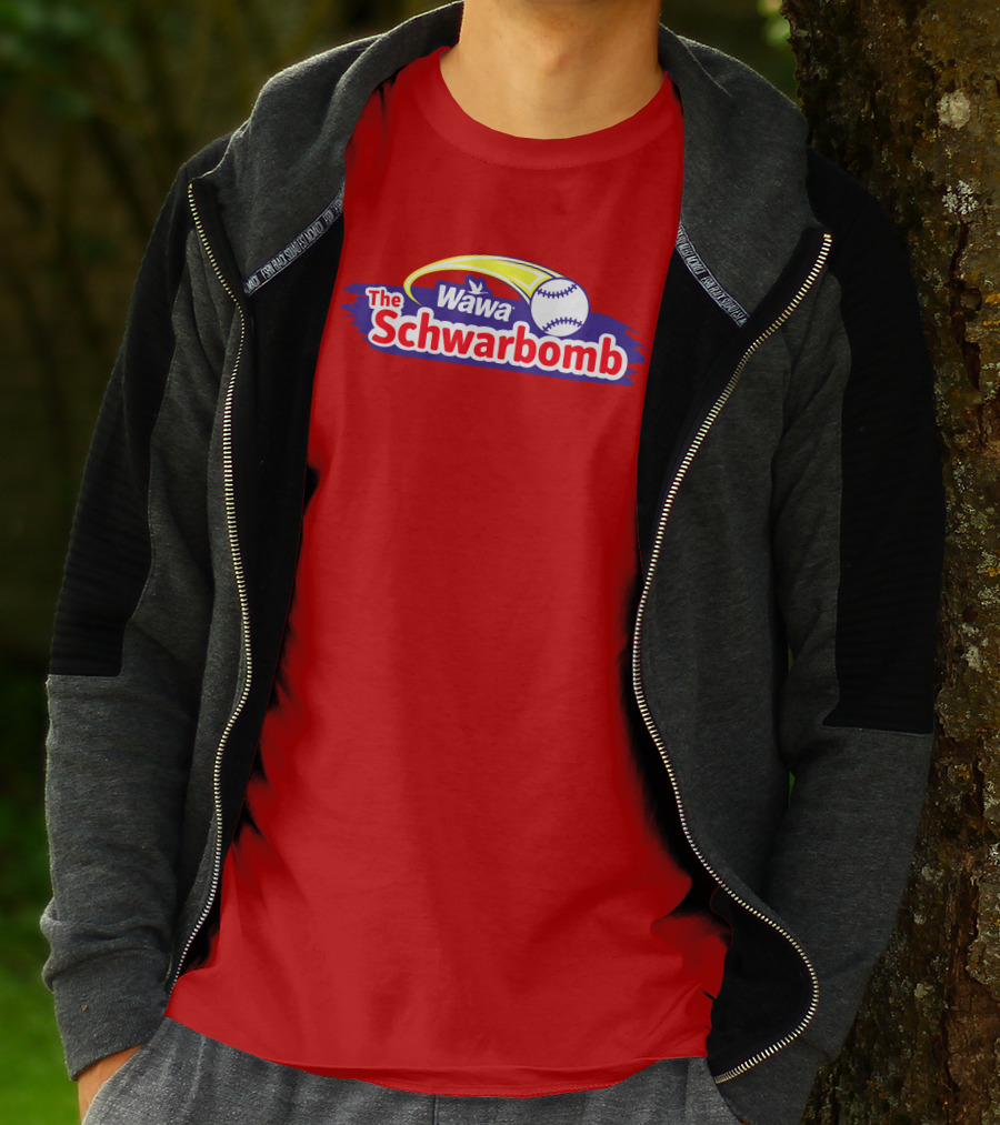 Wawa The Schwarbomb Baseball Iconic T-Shirt
