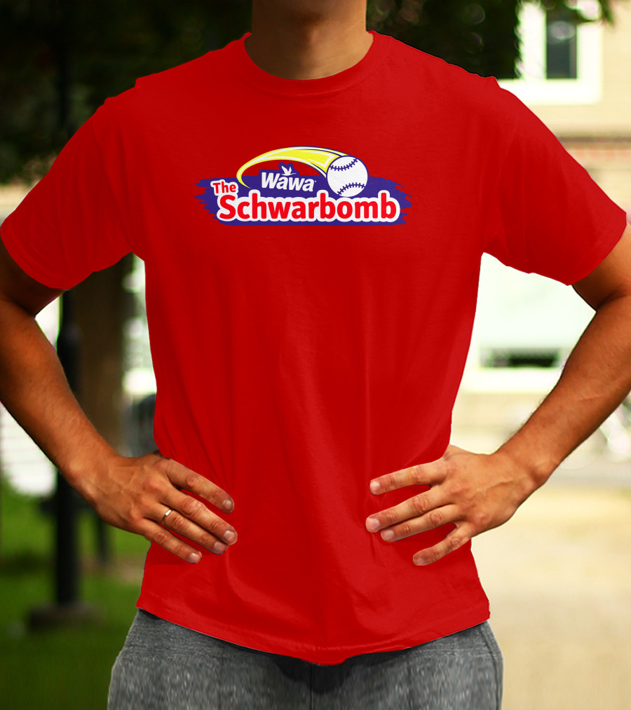 Wawa The Schwarbomb Baseball Iconic T-Shirt