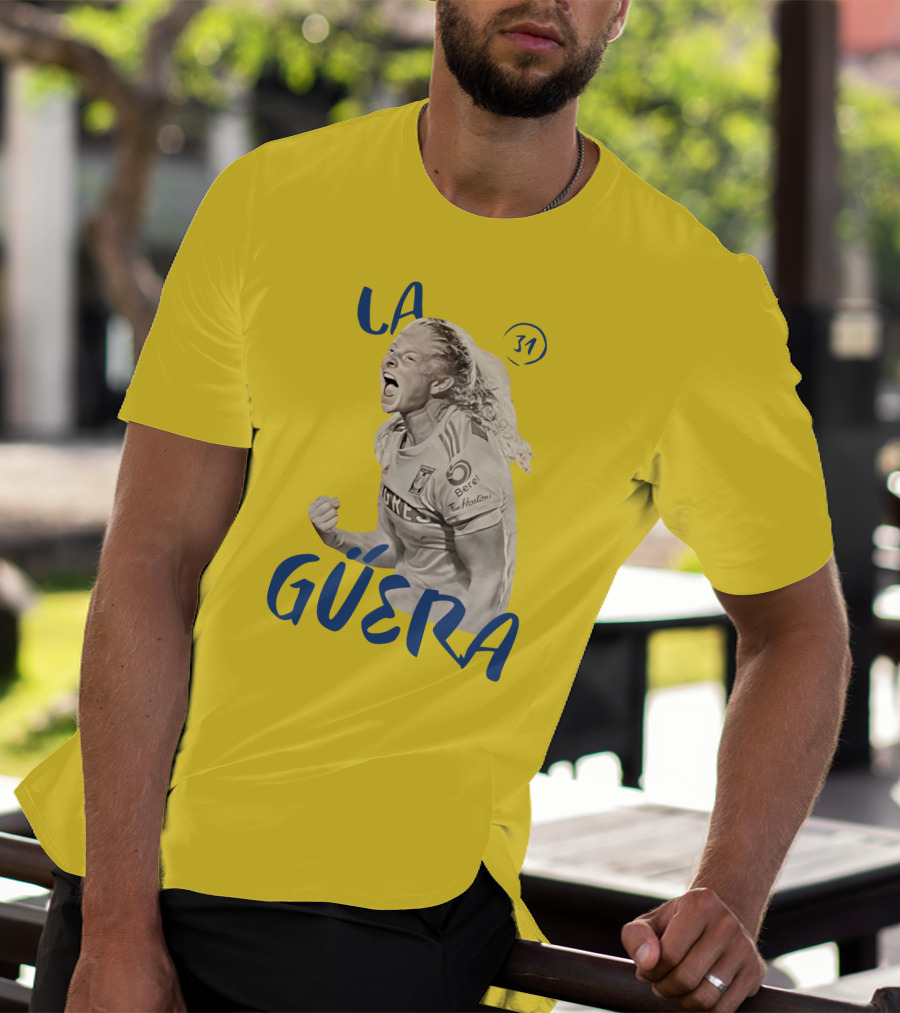 La Güera 31 Tigres Soccer T-Shirt