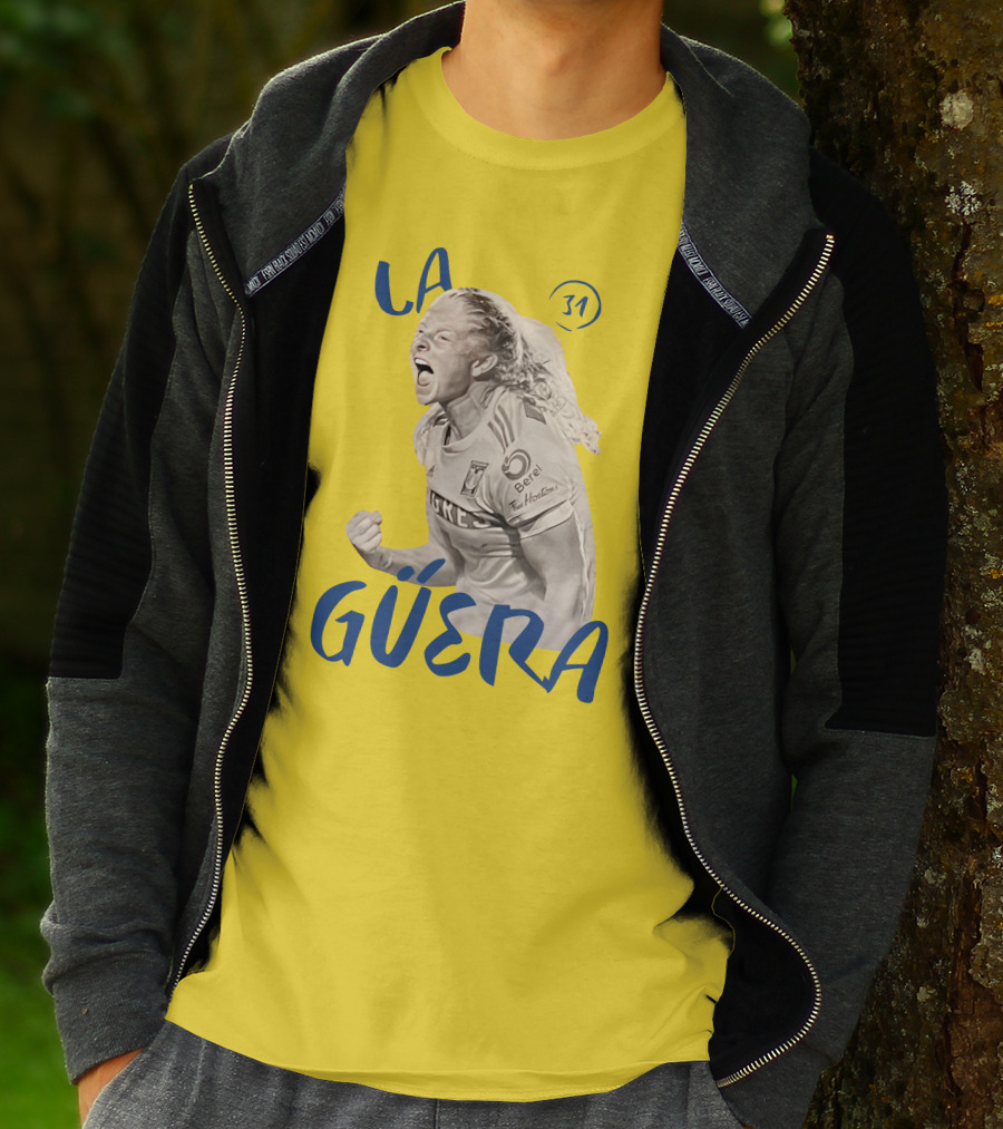 La Güera 31 Tigres Soccer T-Shirt