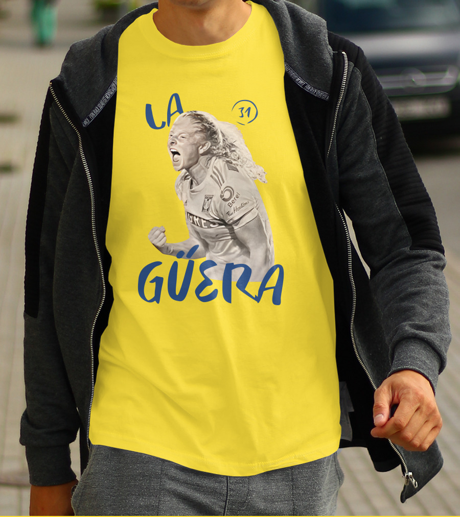La Güera 31 Tigres Soccer T-Shirt