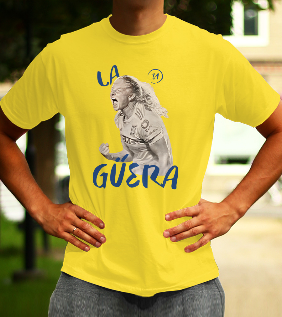 La Güera 31 Tigres Soccer T-Shirt