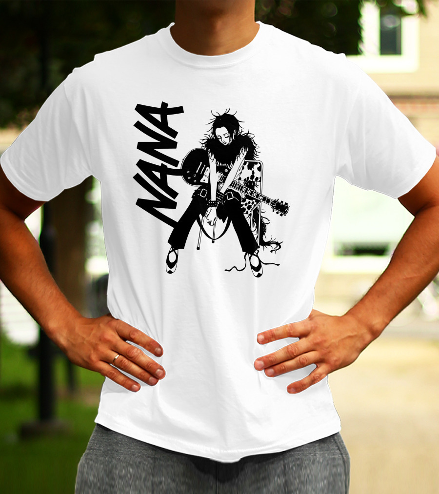Nana Osaki With Electric Guitar T-Shirt