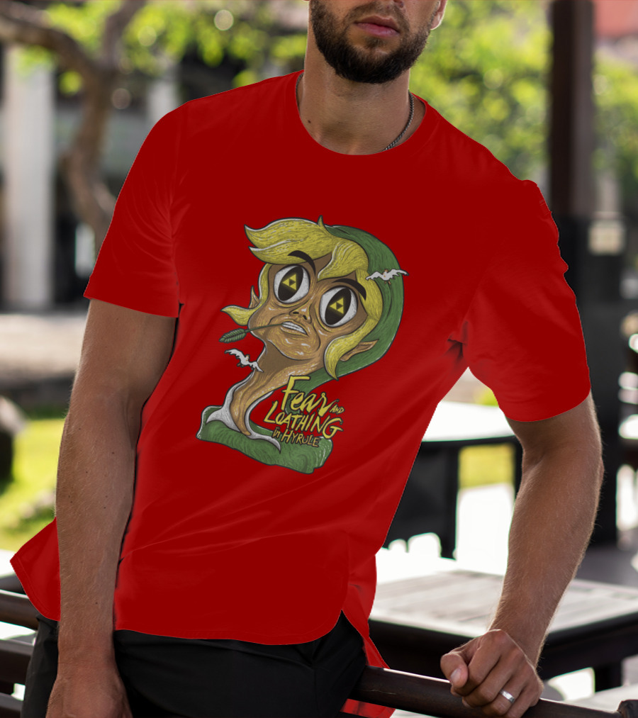 Fear And Loathing In Hyrule Psychedelic Adventure Tribute To Iconic Gaming Legend T-Shirt