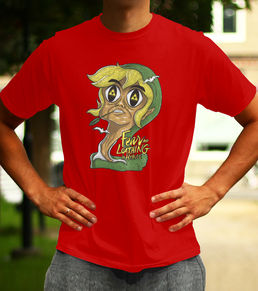 Fear And Loathing In Hyrule Psychedelic Adventure Tribute To Iconic Gaming Legend T-Shirt