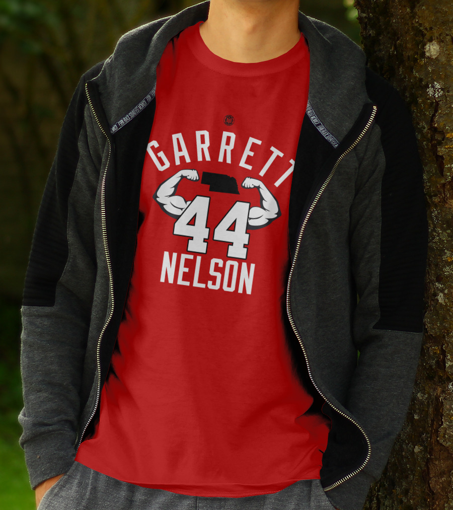 Garrett Nelson 44 Nebraska Strong T-Shirt