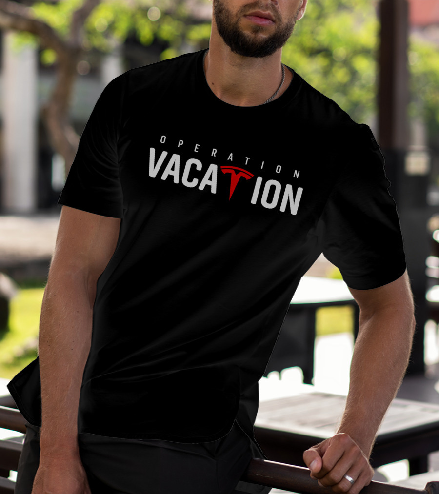 Operation Vacation Tesla T-Shirt