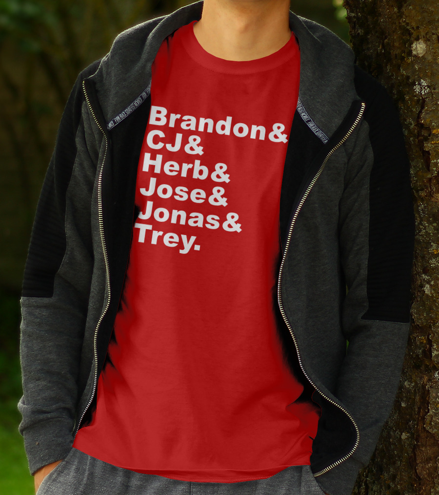 Brandon CJ Herb Jose Jonas Trey New Orleans Pelicans Fan T-Shirt