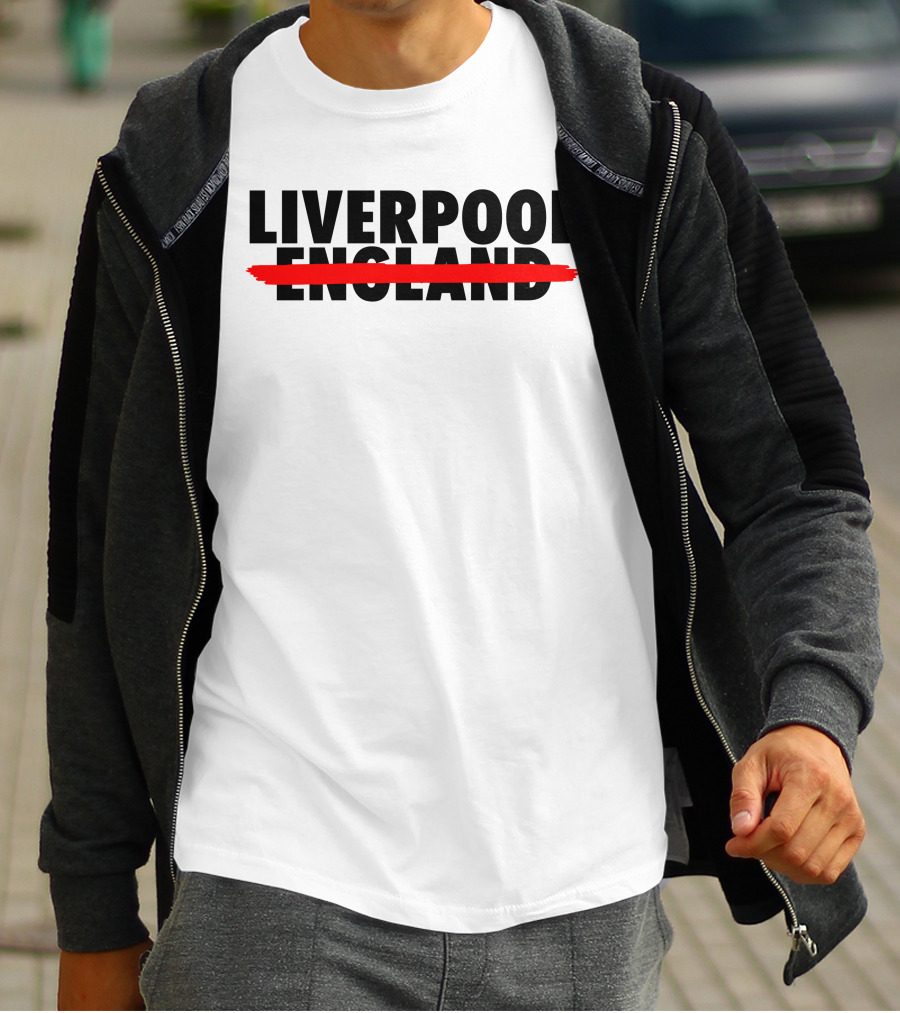 LIVERPOOL NOT ENGLAND PADDY THE BADDY T-Shirt