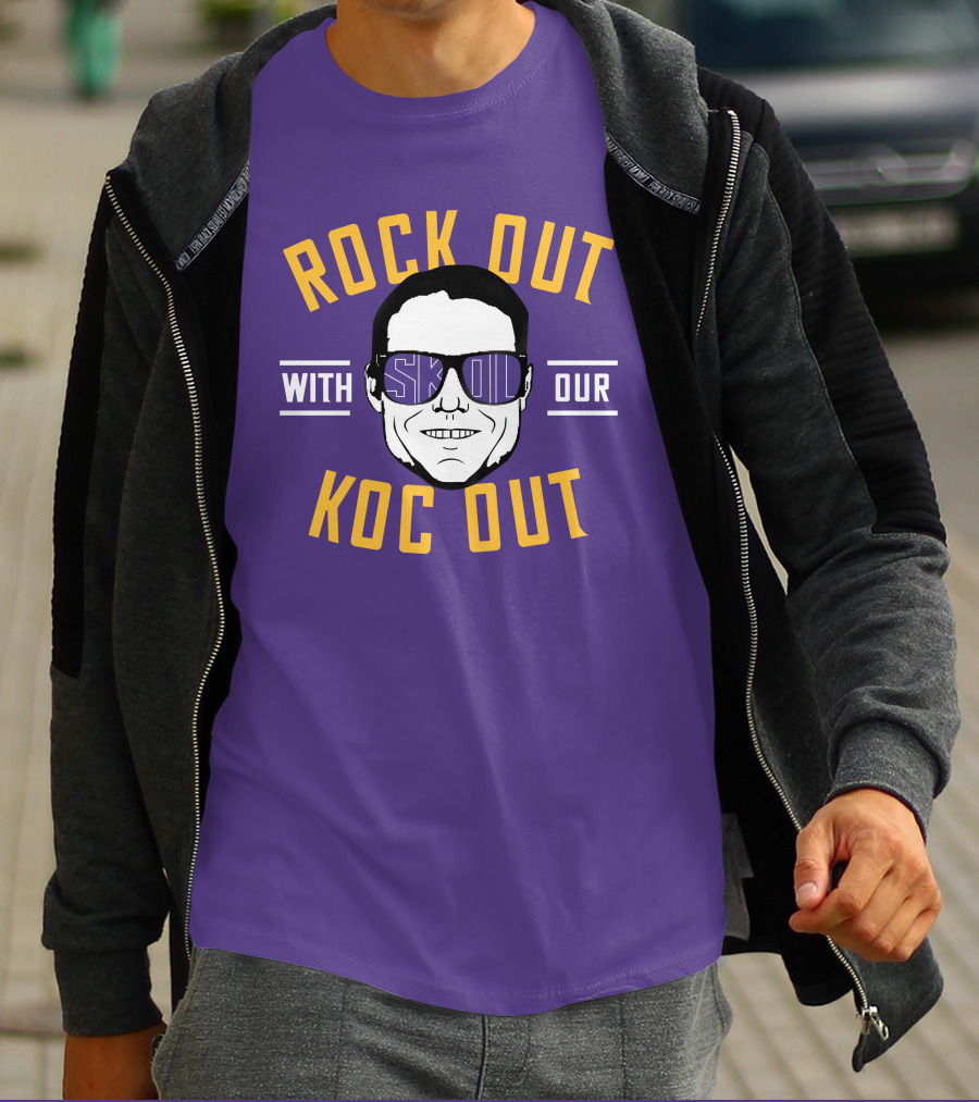 ROCK OUT WITH SKOL OUR KOC OUT T-Shirt