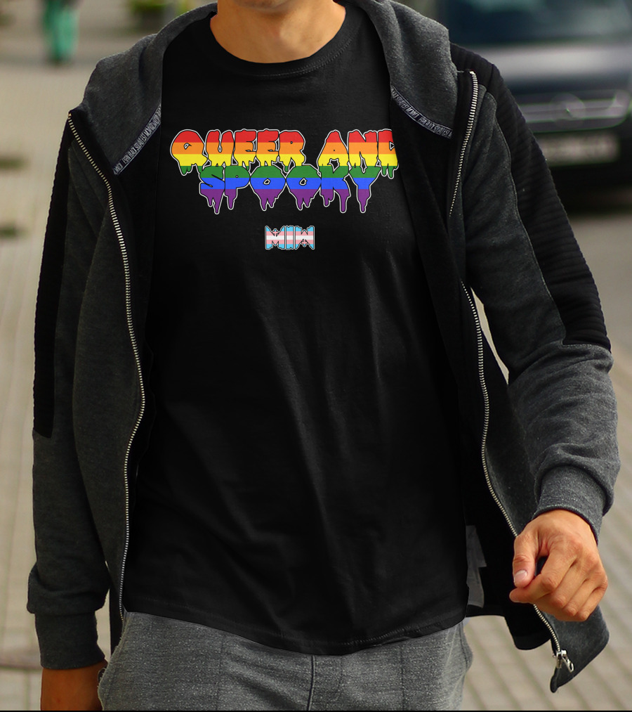 Queer And Spooky Rainbow MIN T-Shirt