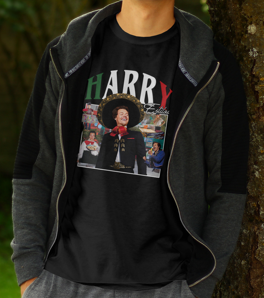 Regal Linea Continua Harry Estilos Mariachi And Street Food Imagery Anthonypham T-Shirt