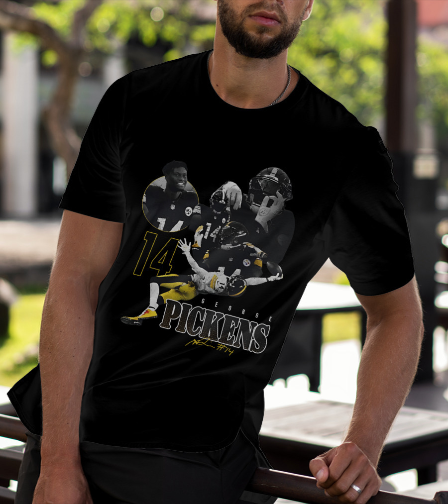 George Pickens 14 Steelers Highlights Montage T-Shirt