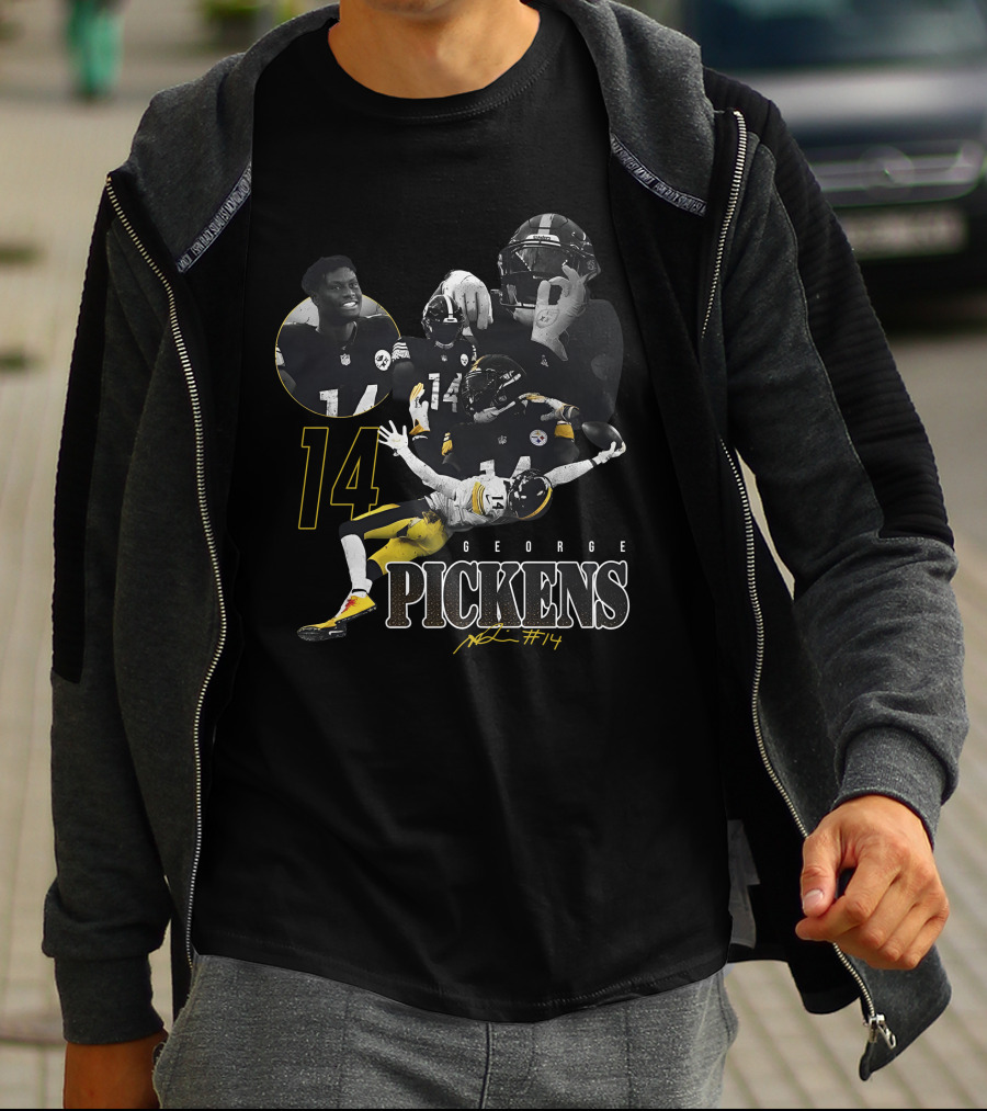 George Pickens 14 Steelers Highlights Montage T-Shirt