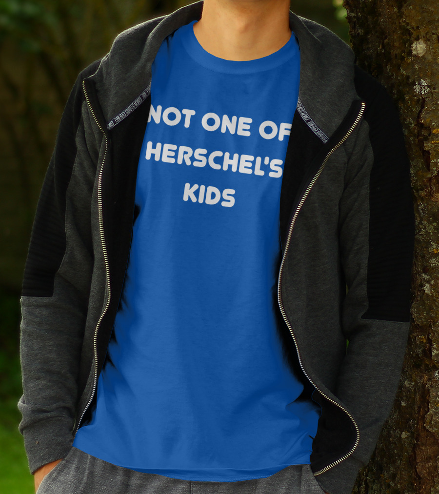 Not One Of Herschel's Kids Blue T-Shirt