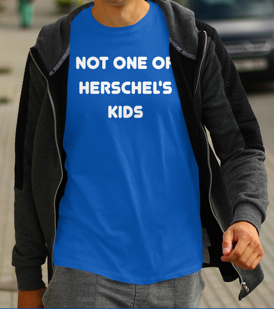 Not One Of Herschel's Kids Blue T-Shirt