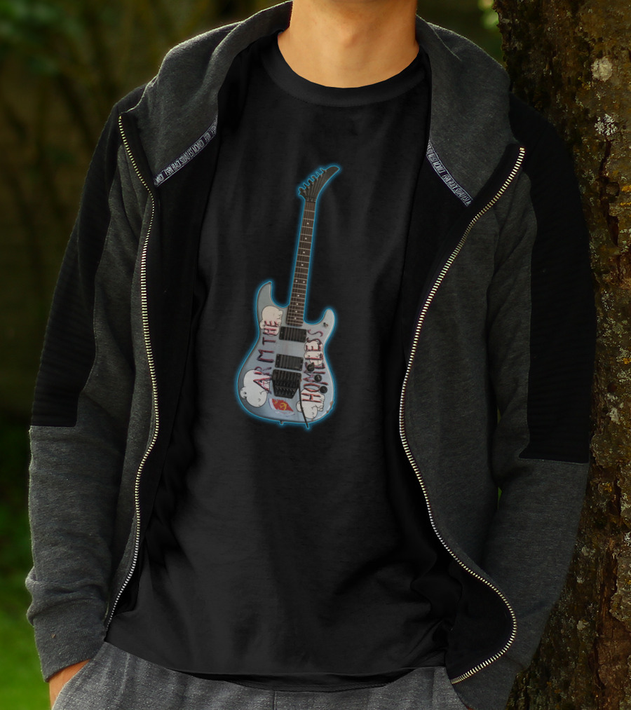 Arm The Homeless Electric Guitar T-Shirt