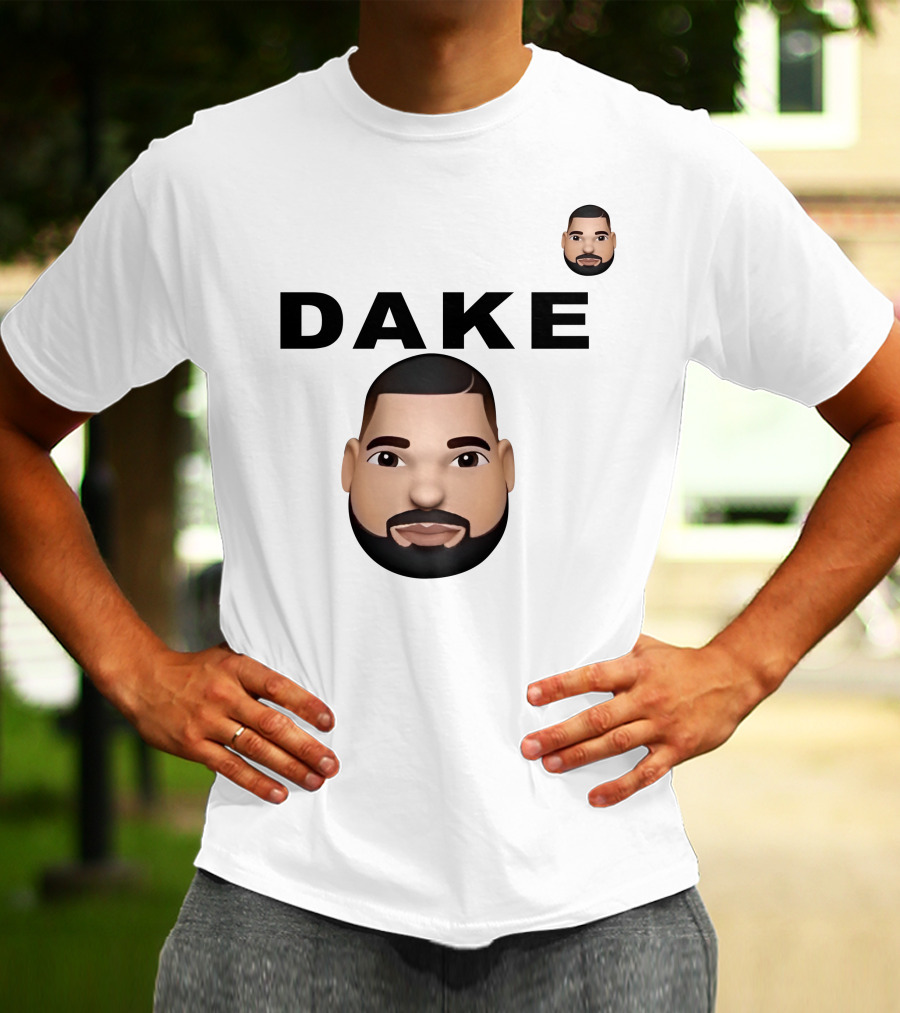DAKE Spinal Fluid Industries Chill Version Memoji Face T-Shirt