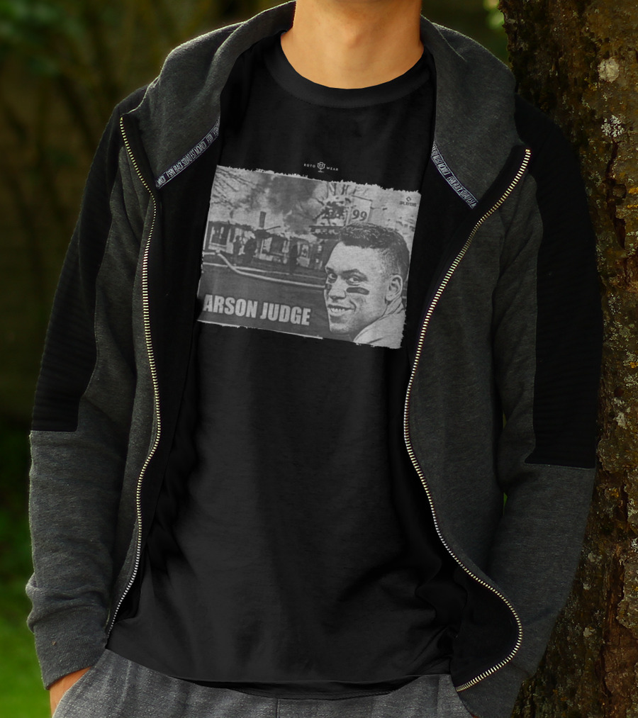 Rotowear Arson Judge Fire Smoke Baseball 99 T-Shirt