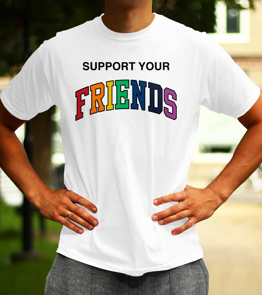Kids Of Immigrants Store Support Your Friends T-Shirt