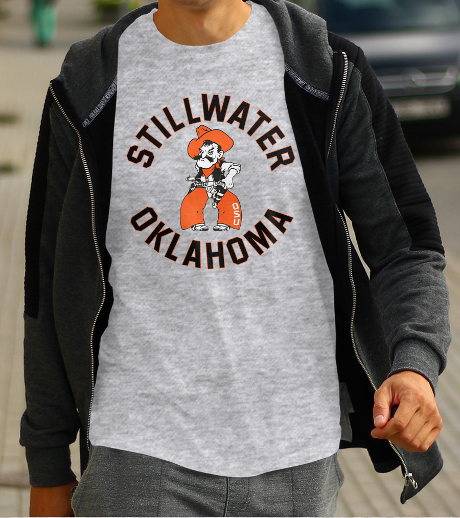 Charlie Hustle Merch Stillwater Oklahoma OSU Cowboy T-Shirt