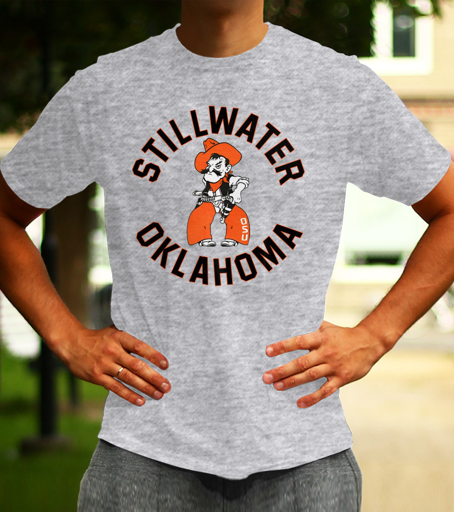 Charlie Hustle Merch Stillwater Oklahoma OSU Cowboy T-Shirt