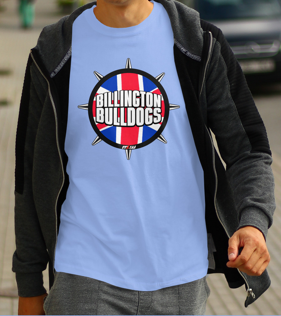 Billington Bulldogs Union Jack Spiked Emblem T-Shirt