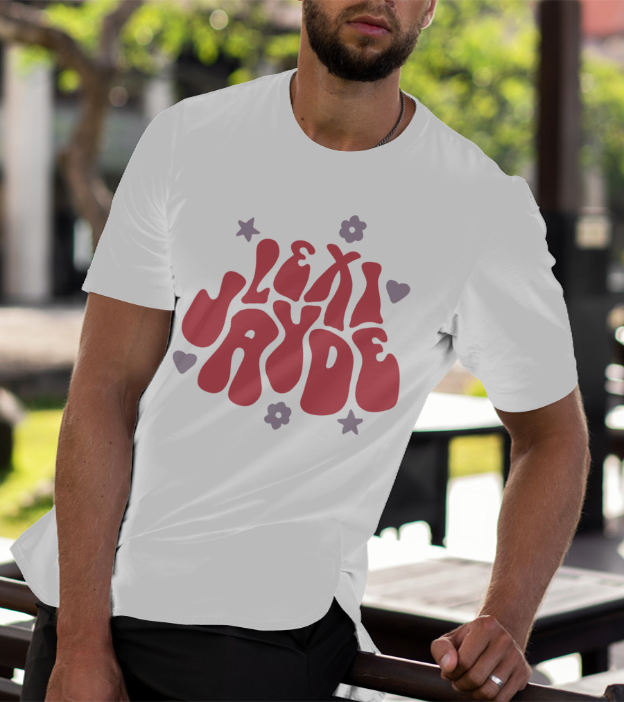 Lexi Jayde Retro Flower Heart Star Elements T-Shirt