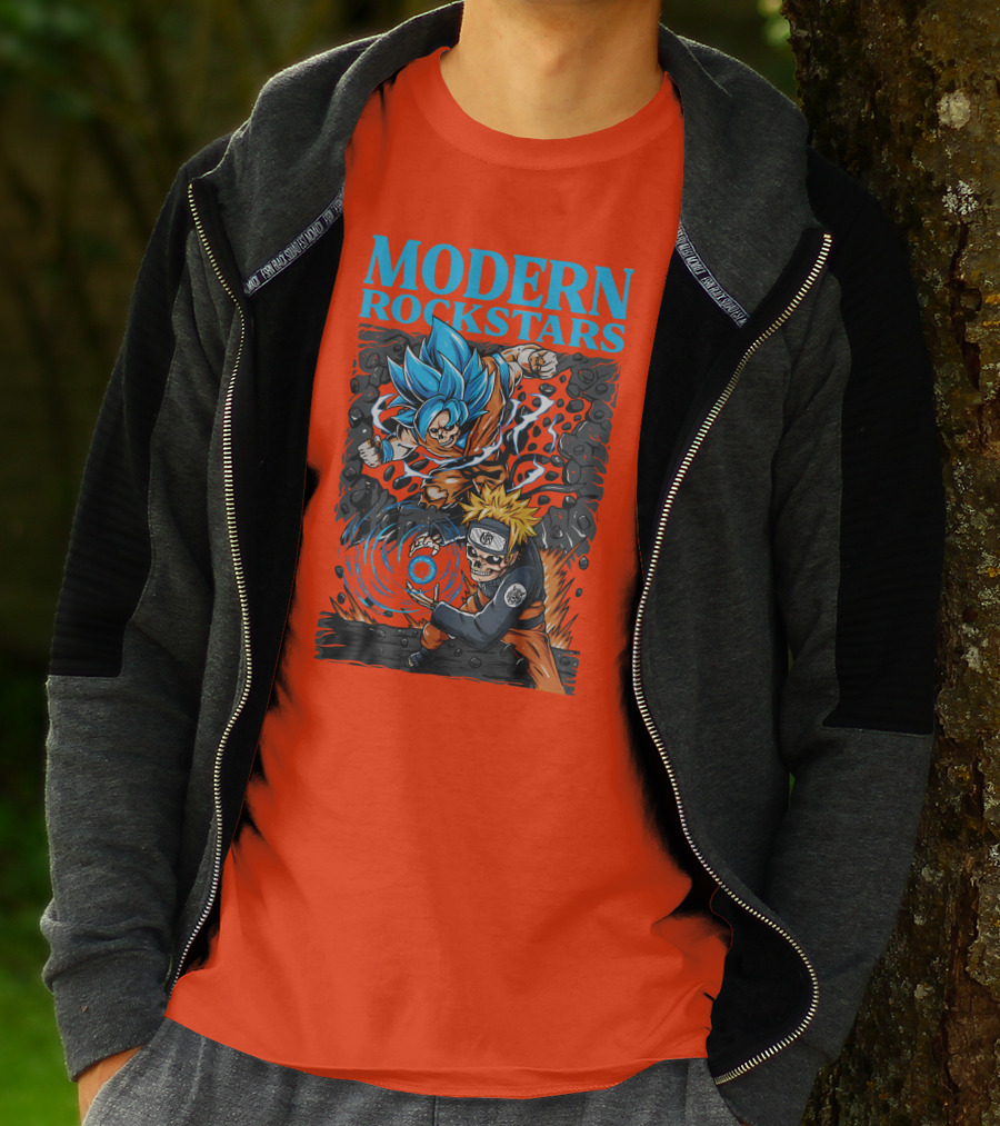 MODERN ROCKSTARS Anime Rockstars T-Shirt