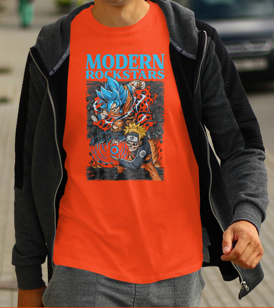 MODERN ROCKSTARS Anime Rockstars T-Shirt