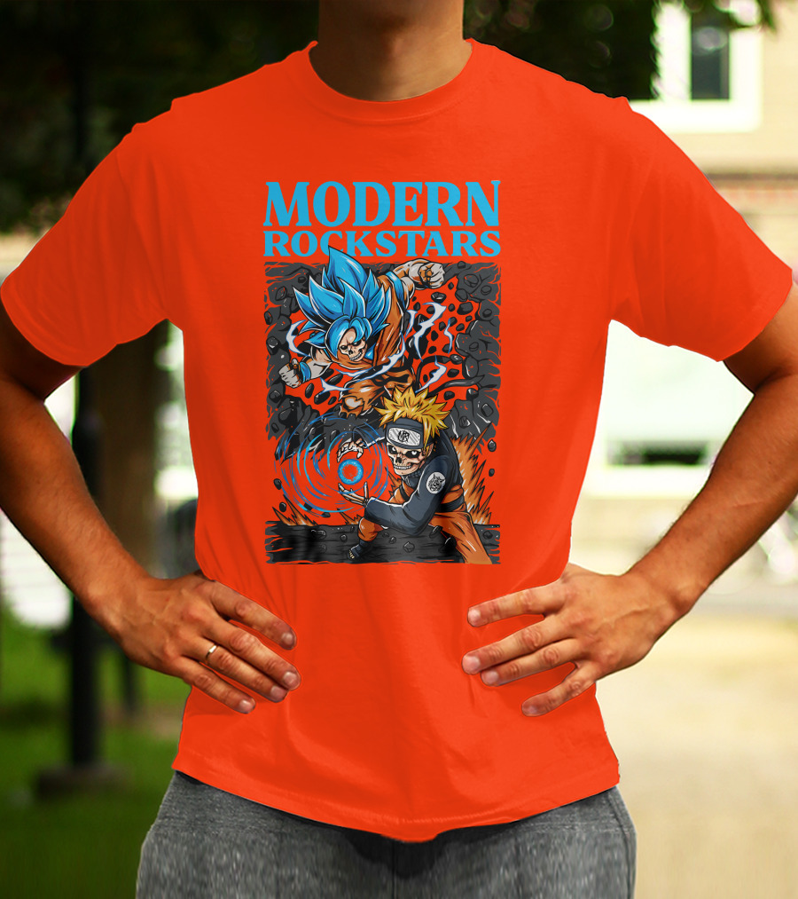MODERN ROCKSTARS Anime Rockstars T-Shirt