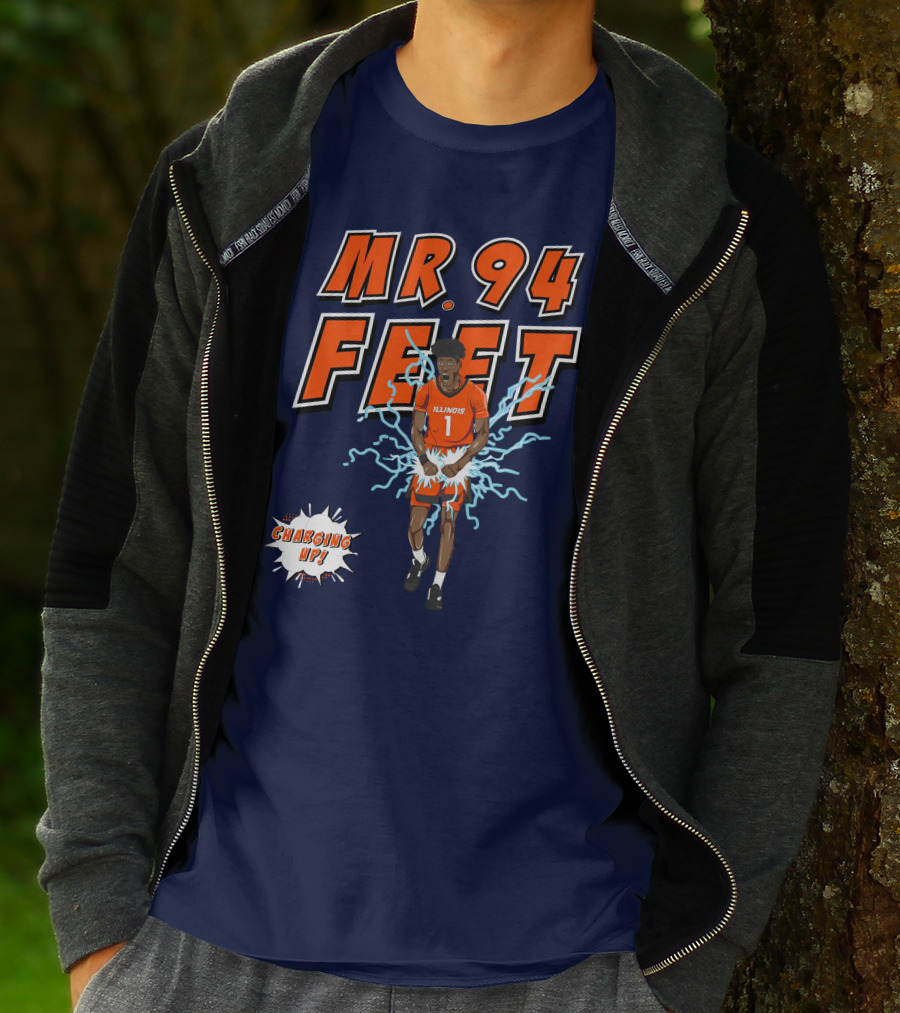 Illinois MR. 94 FEET Charging Up T-Shirt