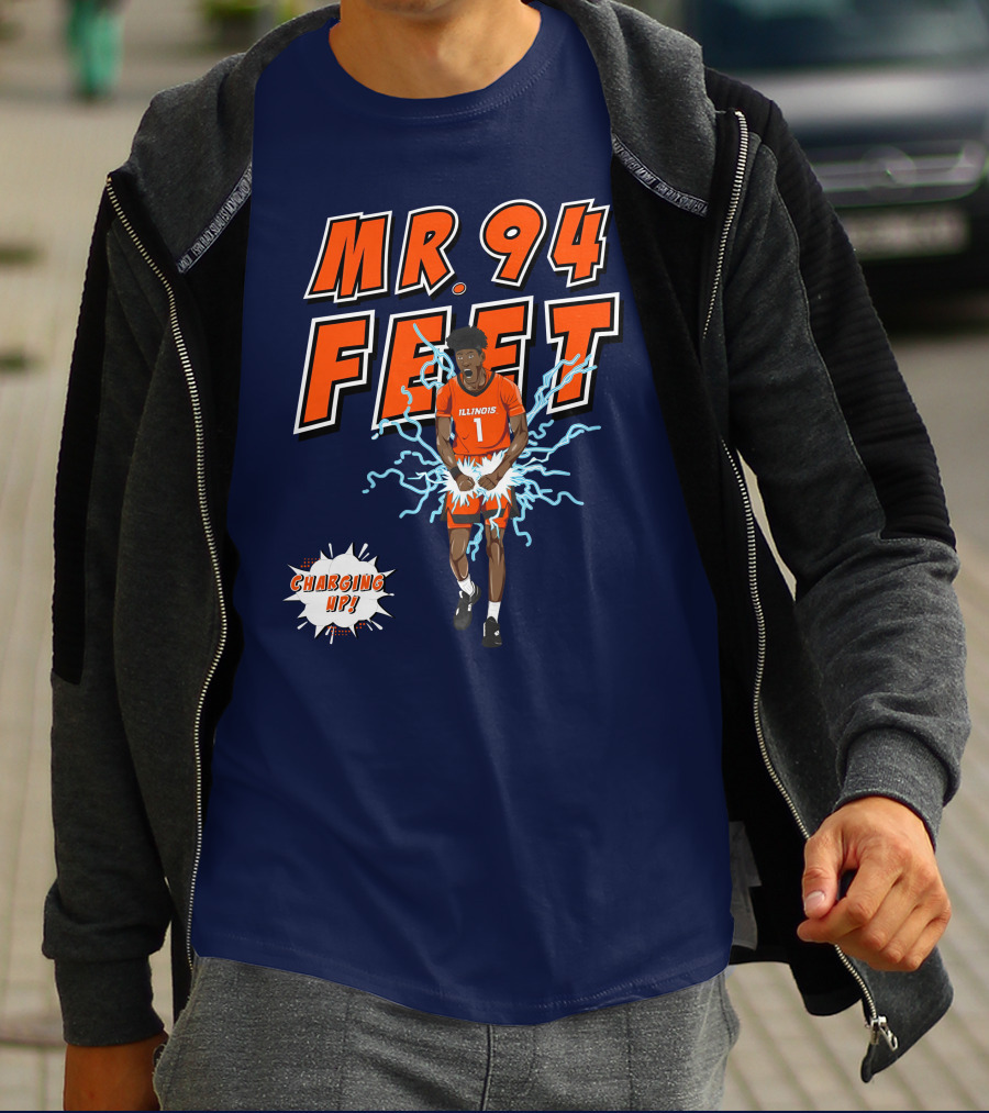 Illinois MR. 94 FEET Charging Up T-Shirt