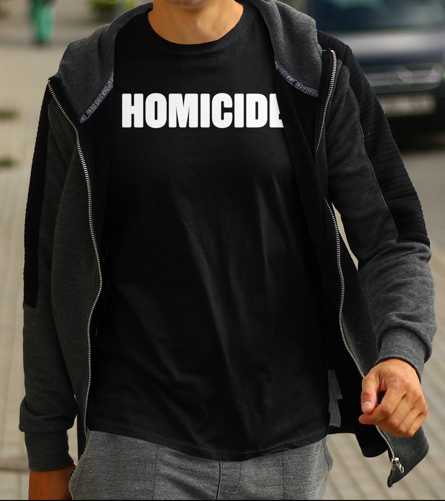 Homicide Heart Attack Man T-Shirt
