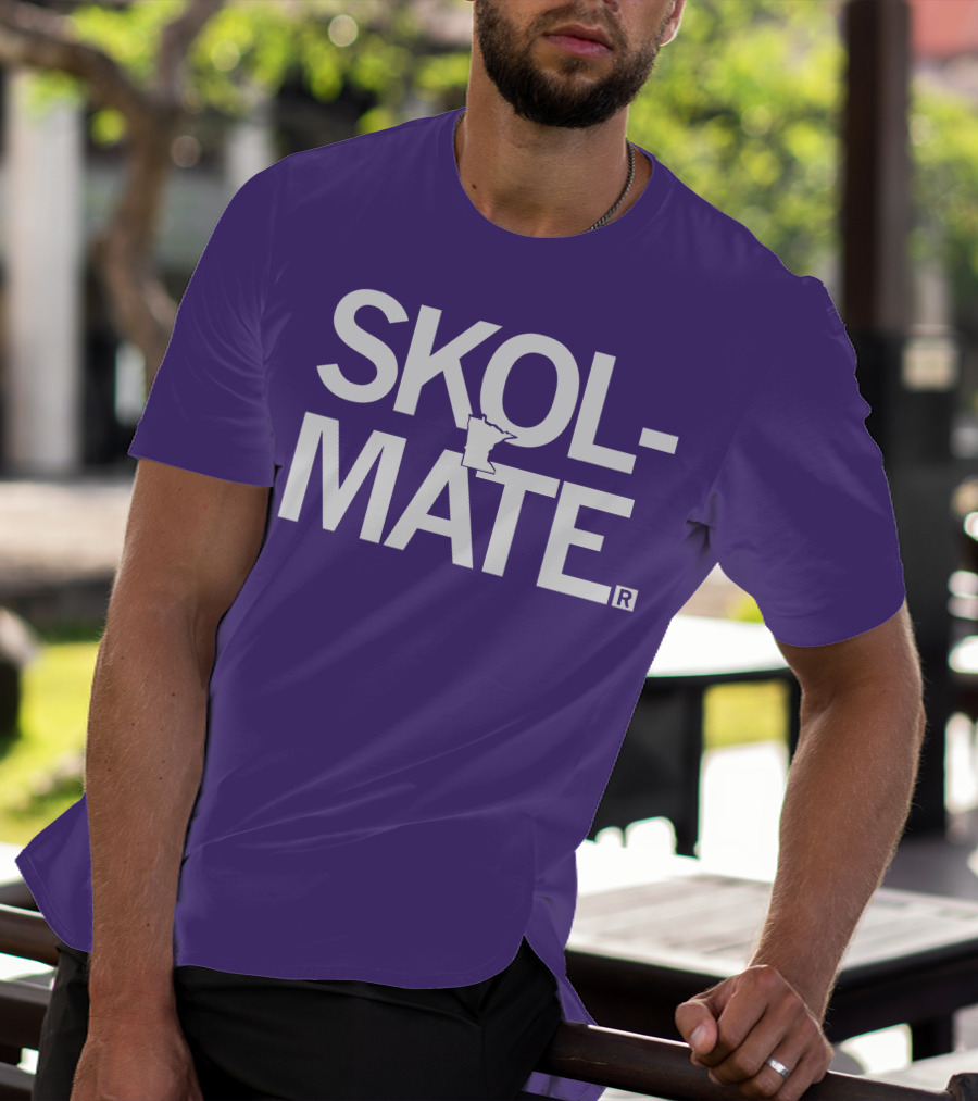 SKOL MATE Minnesota Vikings Fan T-Shirt