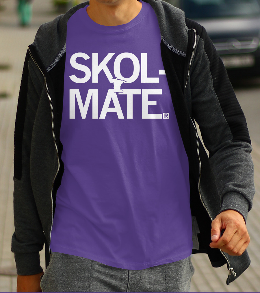 SKOL MATE Minnesota Vikings Fan T-Shirt