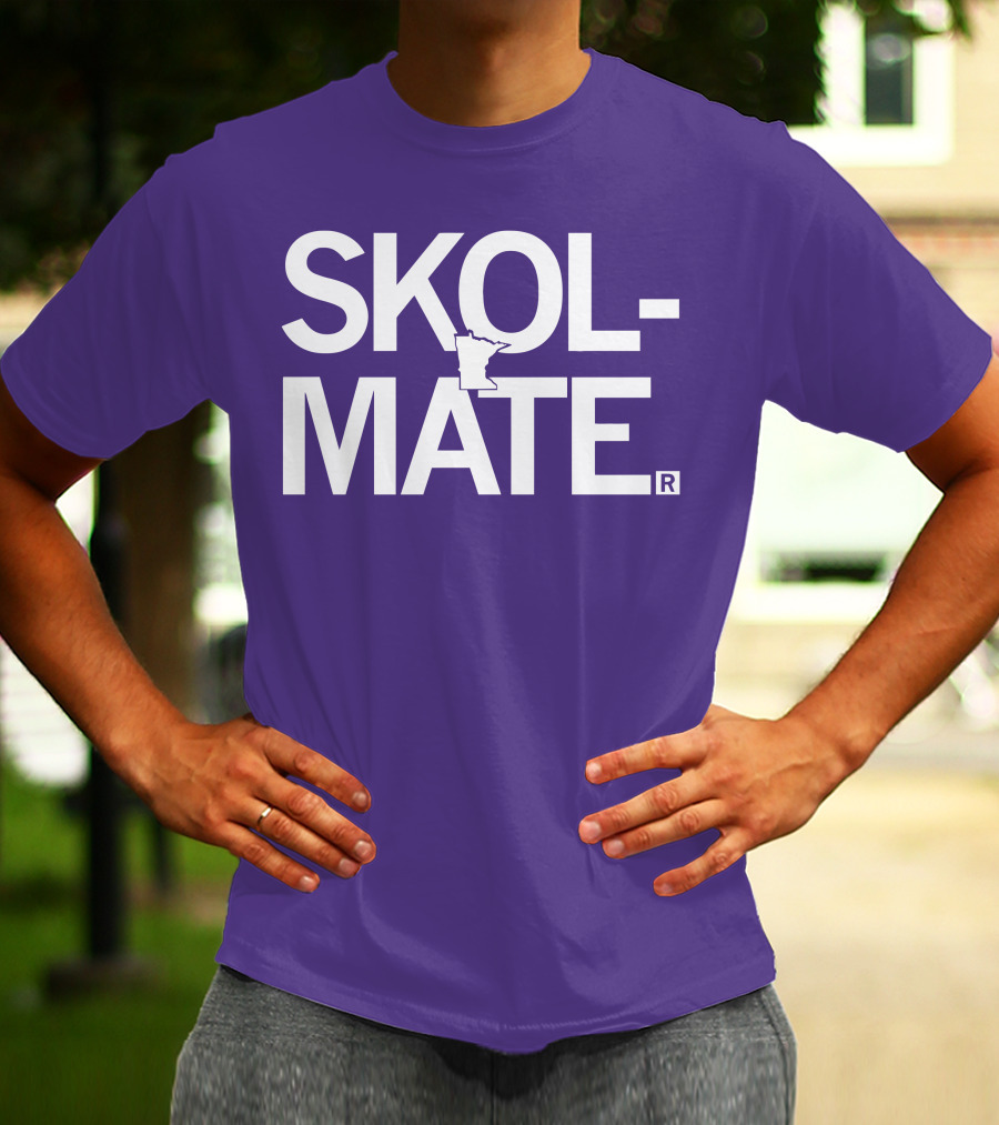 SKOL MATE Minnesota Vikings Fan T-Shirt
