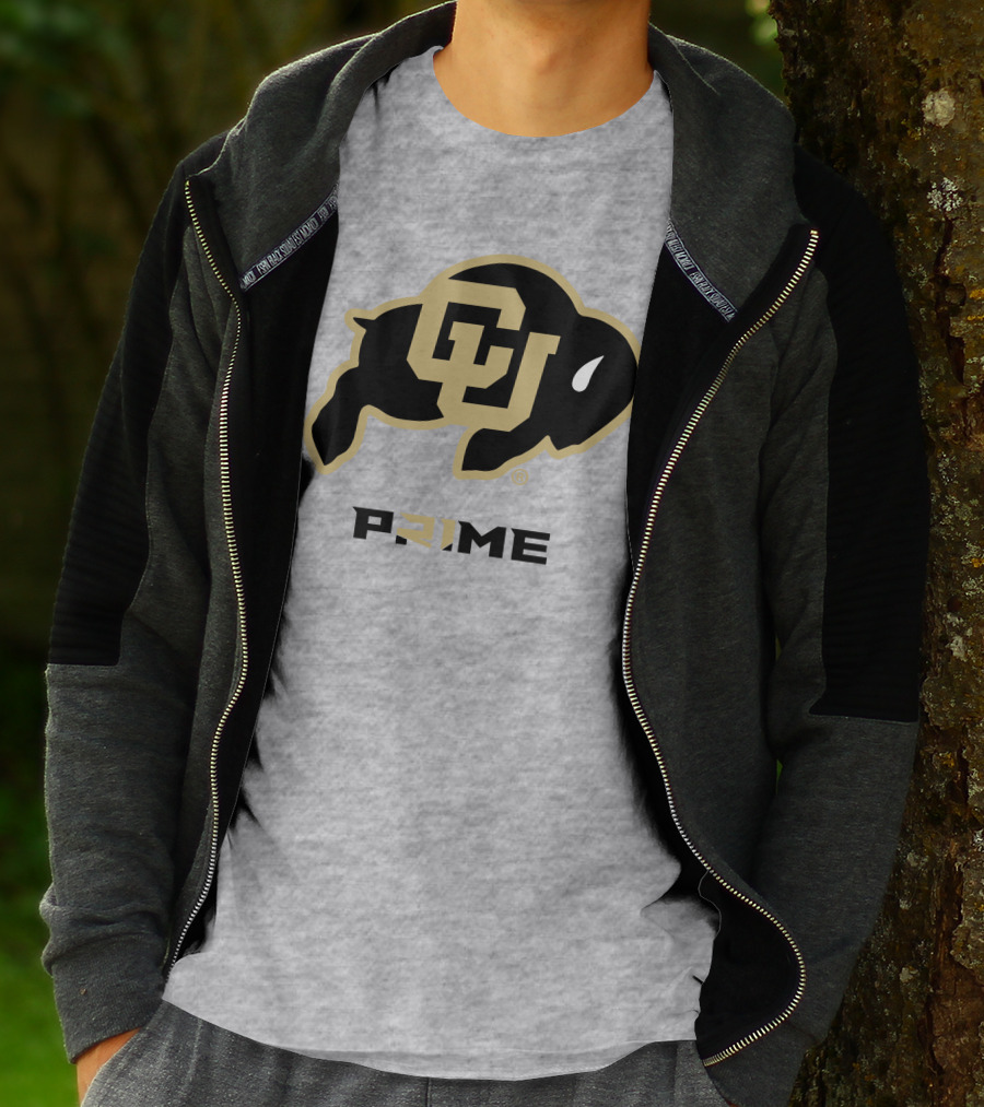 47 Brand Mvp Super Rival Ralphie CU Buffs Prime Coach Prime T-Shirt