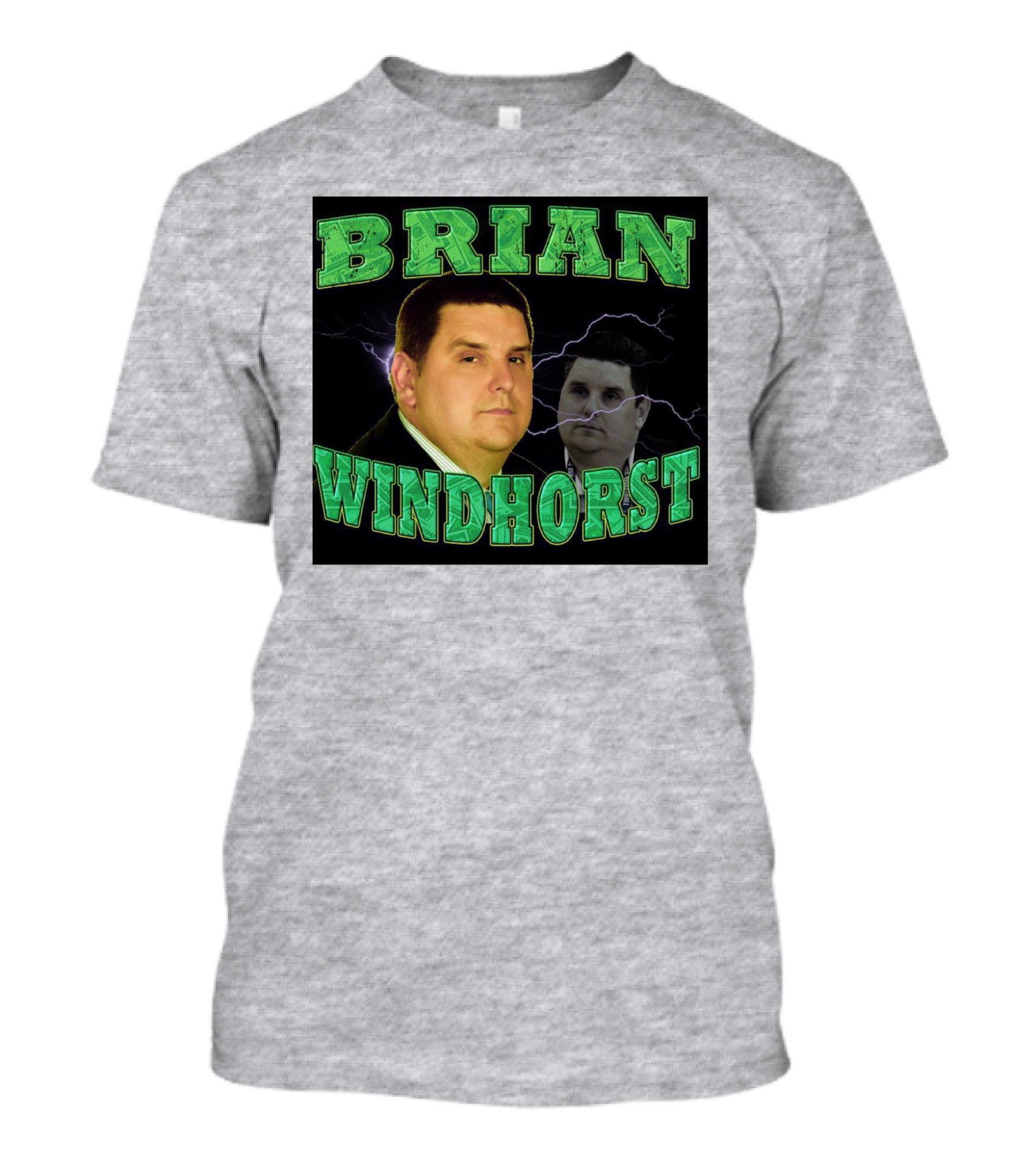 Debrajoruppp Brian Windhorst Lightning Faces T-Shirt