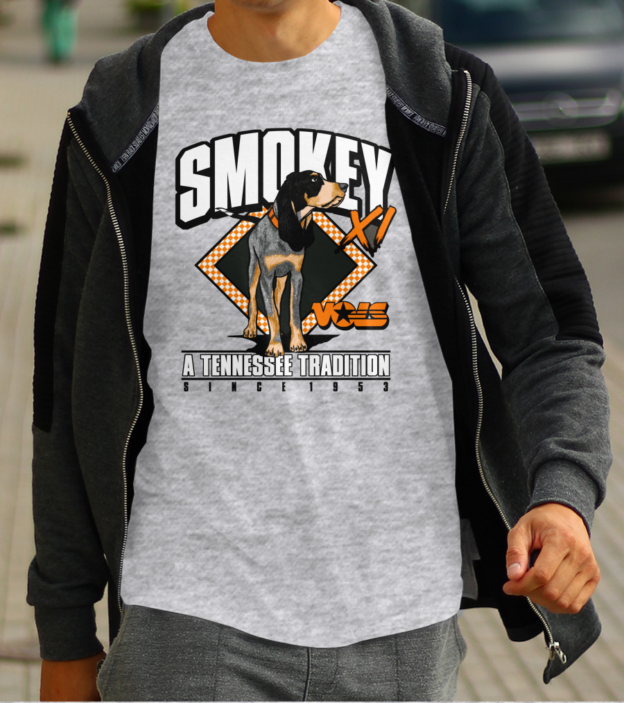 Smokey XI Vols A Tennessee Tradition Since 1953 T-Shirt