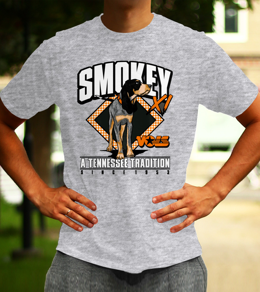 Smokey XI Vols A Tennessee Tradition Since 1953 T-Shirt