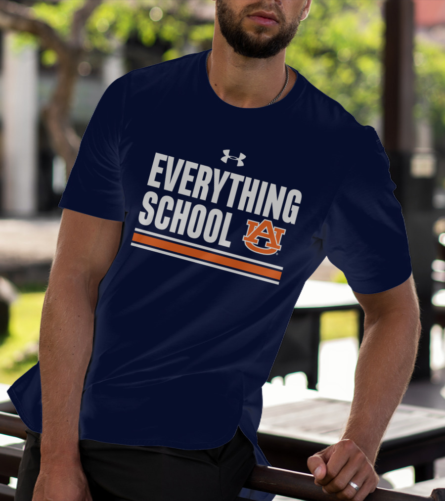 Auburn Football Everything School Under Armour AU T-Shirt