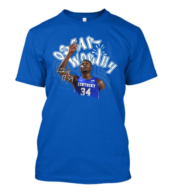 Oscar Worthy Kentucky 34 Team H34 T-Shirt