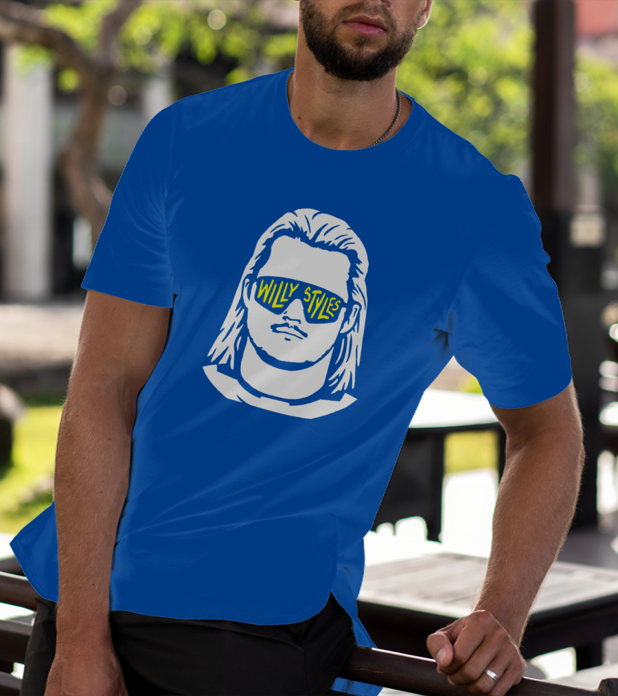 Futuremrsmarner Willy Styles Retro Sunglasses T-Shirt